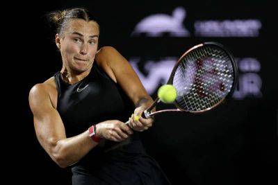 World No 1 Aryna Sabalenka criticises organisers despite sizzling start to WTA Finals