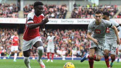 Bukayo Saka plays down burnout fears