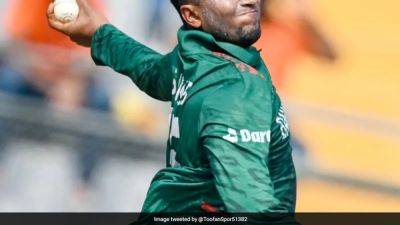 World Cup 2023: There's Still A Lot To Play For - Shakib Al Hasan