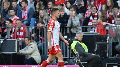 Bayern midfielder Kimmich banned for two league games after red card