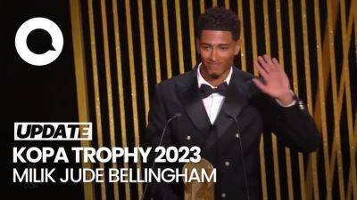 Jude Bellingham - Jude Bellingham Raih Kopa Trophy 2023 - sport.detik.com