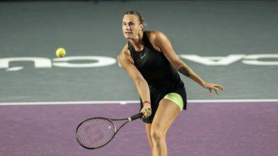 Maria Sakkari - Aryna Sabalenka - Sabalenka slams WTA for court conditions in Cancun - channelnewsasia.com - Mexico - Instagram