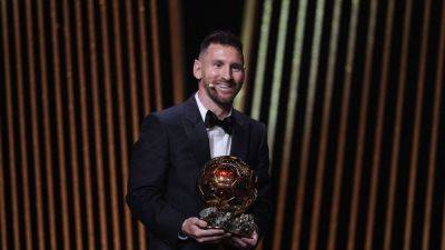 Ballon d'Or 2023: Messi beats Haaland to win for eighth time - ESPN