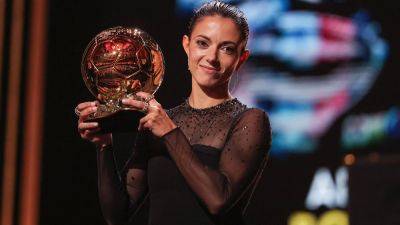 Spain star Bonmati wins Ballon d'Or, McCabe ranked 22nd