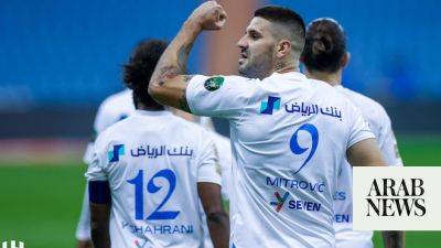 Mitrovic double helps book Al-Hilal a place in King’s Cup quarter-finals