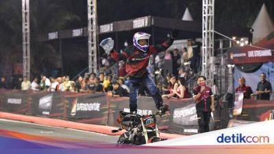 Supermoto Race 2023 Seru di Dalam dan Luar Lintasan - sport.detik.com