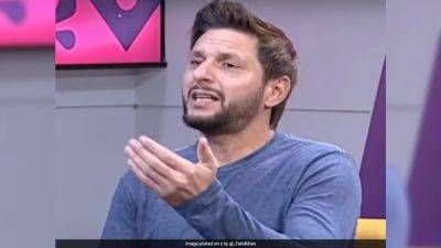 Babar Azam - Shahid Afridi - "If PCB Chairman Did This...": Shahid Afridi Loses Cool As Babar Azam's WhatsApp Chat Is Leaked - sports.ndtv.com - Pakistan
