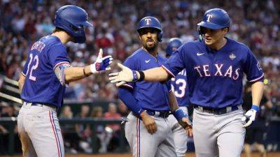Max Scherzer - Corey Seager - Seager's early homer stands up as Rangers respond with win over Diamondbacks in World Series - cbc.ca - Usa - state Arizona - state Texas