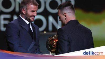Beckham: Inter Miami Akan Berpesta Rayakan Trofi Ballon d'Or Messi