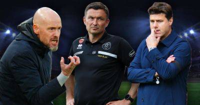 5 Premier League managers sack chances ranked as Erik ten Hag and Heckingbottom under serious threat