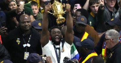 Captain Siya Kolisi says Springboks' World Cup win was 'for every South African'