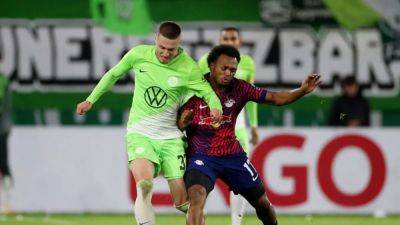 David Raum - Wolfsburg stun holders Leipzig 1-0 to end their winning run in German Cup - channelnewsasia.com - Germany - Czech Republic - county Union