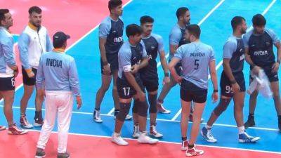 Asian Games: Indian Men's Kabaddi Team Remains Unbeaten; Defeat Thailand 63-26 - sports.ndtv.com - China - Japan - India - Thailand - Bangladesh - county Centre