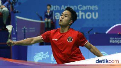 Asian Games 2023: Ginting Lanjut ke Perempatfinal, Leo/Daniel Kandas