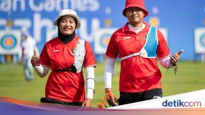 Asian Games 2023: Riau Ega/Choirunisa Raih Perunggu Panahan - sport.detik.com - Indonesia - Iran