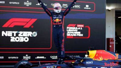 Verstappen to continue Red Bull's title celebrations