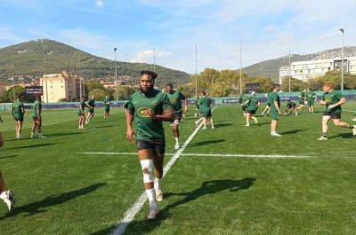 WATCH | Brothers in Am: All smiles at Bok camp as Lukhanyo arrives in Toulon