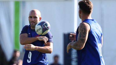 Antoine Dupont - Les Bleus - Fabien Galthie - Matthieu Jalibert - Andy Farrell - Charles Ollivon - Maxime Lucu - Lucu in for recovering Dupont as France gear up for 'knockout' clash against Italy - rte.ie - France - Italy - Scotland - Namibia - South Africa - Ireland - New Zealand
