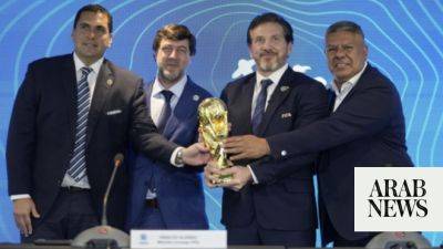 Morocco, Spain and Portugal to host 2030 World Cup, three games in S America