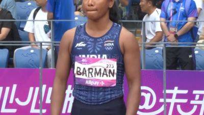 Swapna Barman Tenders ''Unconditional Apology'' For Her Transgender Remarks - sports.ndtv.com - China - India