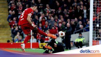 Juergen Klopp - Darwin Núñez - Luis Díaz - Ryan Gravenberch - Liga Europa - Nunez Meleset di Depan Gawang Bikin Klopp Terheran-heran - sport.detik.com - Liverpool