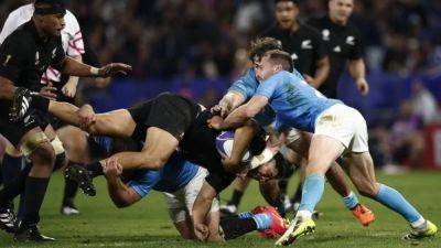 New Zealand thrash Uruguay to ease into World Cup last eight