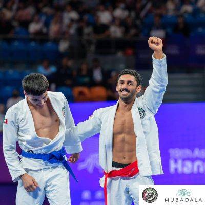 Khaled Al Shehi strikes jiu-jitsu gold for UAE at Asian Games in Hangzhou