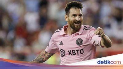 Lionel Messi - Sergio Busquets - Inter Miami - Messi di MLS: Main 4 Kali, Sudah Masuk Nominasi Penghargaan Bergengsi - sport.detik.com