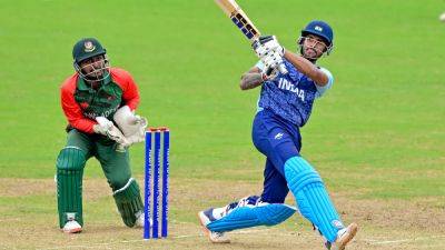 Ravi Bishnoi - Ruturaj Gaikwad - India Crush Bangladesh By 9 Wickets To Enter Asian Games Men's Cricket Final - sports.ndtv.com - Washington - India - Afghanistan - Bangladesh - Pakistan