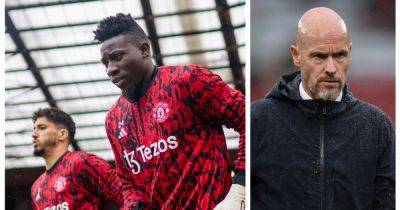 Erik ten Hag has outlined Manchester United goalkeeper stance amid Andre Onana dip in form