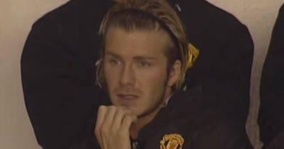 David Beckham admits he never got on with Manchester United assistant manager