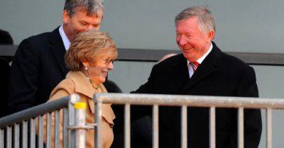 Alex Ferguson - Red Devils - Sir Alex Ferguson - Lady Cathy Ferguson, wife of former Man United boss Sir Alex, dies aged 84 - breakingnews.ie