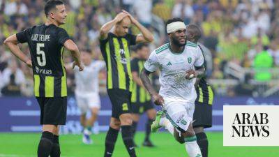 Benzema frustrated as Kessie gives Al-Ahli famous win in Jeddah Derby