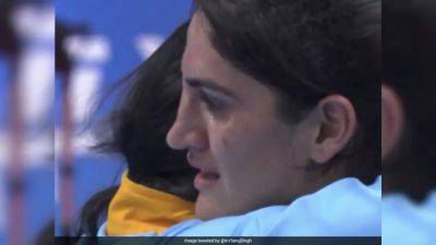 Indian Women's Kabaddi Team In Tears After Country's Historic 100th Medal In Asian Games