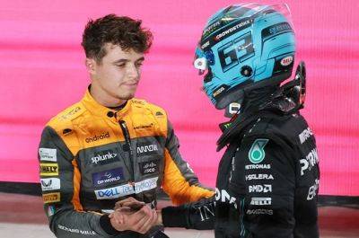 Max Verstappen - Lewis Hamilton - George Russell - Silver Arrows - Oscar Piastri - Mercedes pounce on McLaren's mistakes as Verstappen goes top in Qatar qualifying - news24.com - Qatar