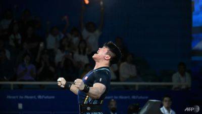 Liu's grand final lift snatches Asian Games gold for China - channelnewsasia.com - China - Uzbekistan - Iran