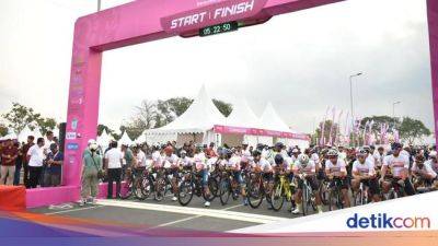 Hari Pertama Tour of Kemala, 400 Pebalap Sepeda Tempuh Rute 128 Km