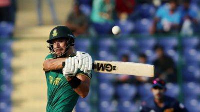 Temba Bavuma - Aiden Markram - Quinton De-Kock - Markram smashes fastest World Cup ton as S Africa amass record total - channelnewsasia.com - South Africa - Ireland - Sri Lanka