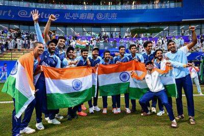India claim Asian Games men's cricket gold after rain washes out final
