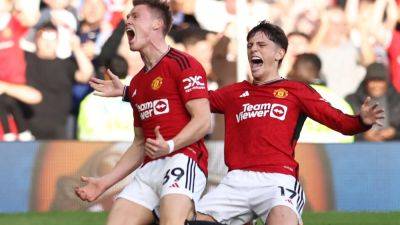 Harry Maguire - Jonny Evans - Scott Mactominay - Aaron Hickey - Mathias Jensen - Ethan Pinnock - Brentford - Super-sub McTominay's late double rescues unlikely win for United - rte.ie