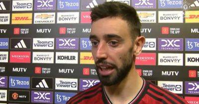 Bruno Fernandes makes controversial statement about Manchester United's display vs Brentford