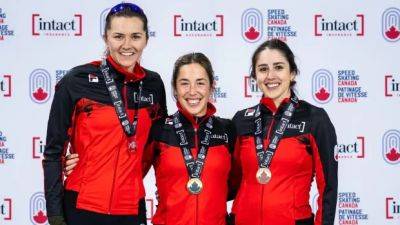 Isabelle Weidemann - Maltais, Howe capture 1,500m titles on Day 3 of Canadian long track championships - cbc.ca