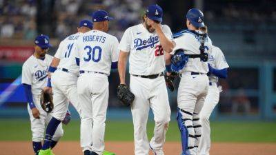 Dodgers' Clayton Kershaw pulled from playoff start after allowing 6 runs in 1st inning - ESPN