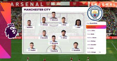 We simulated Arsenal vs Man City to get a Premier League score prediction