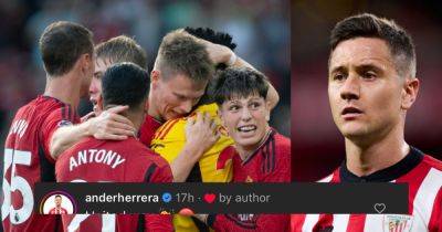 Ander Herrera sends two-word message after Manchester United comeback win