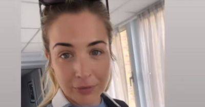 Gemma Atkinson left emotional as she leaves home to watch Strictly Come Dancing amid fears for Gorka Marquez's future