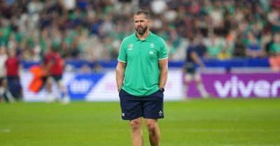 Andy Farrell - Ireland boss Andy Farrell relishing New Zealand clash after dumping out Scotland - breakingnews.ie - France - Scotland - South Africa - Ireland - New Zealand