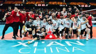 Canadian men's volleyball team earns spot at Paris Olympics