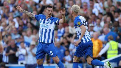 Lewis Dunk volleys to earn Brighton parity against Liverpool