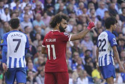 Mohamed Salah scores brace as Brighton and Liverpool play out thrilling draw